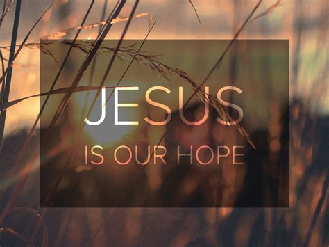 Jesus Brings Hope Pleasantville Church Of Christ