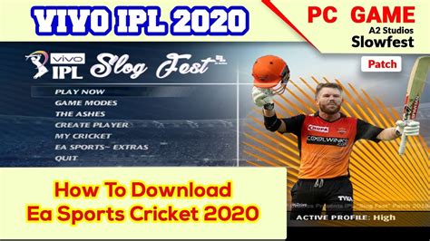 Ea sports cricket 2012 is specially drives for that persons who have already played the last versions of ea sports cricket.the last versions of cricket were excited but cricket 2012 is the ea sports cricket 2012 system requirements. How to Dowload Ea Sports Cricket 2020 Vivo IPL 2020 Patch ...