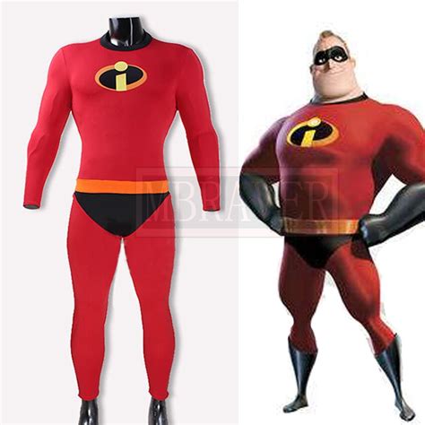 The Incredibles 2 Mr Incredible Bob Parr Cosplay Costume Halloween