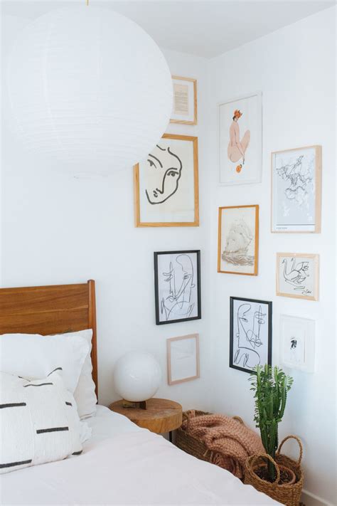 A Guide to Buying Frames | Gallery wall bedroom, Corner gallery wall, Small apartment hacks