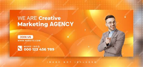 Premium Psd Digital Marketing Agency Facebook Cover Design