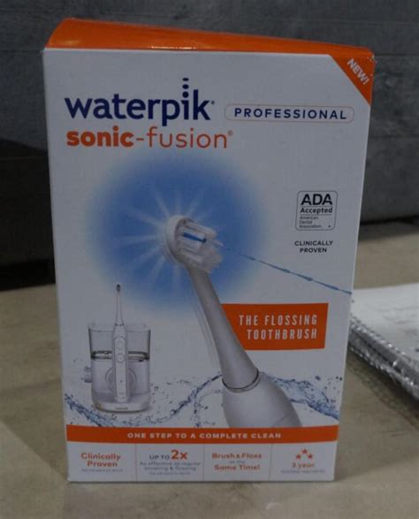 New Waterpik Sonic Fusion Pro Flossing Toothbrush