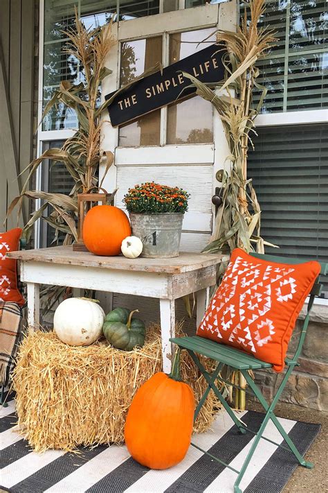 Neighbor Envy Fall Porch Decorating Ideas Obsigen