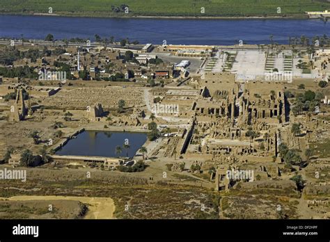 Karnak Temple Egypt Aerial Hi Res Stock Photography And Images Alamy