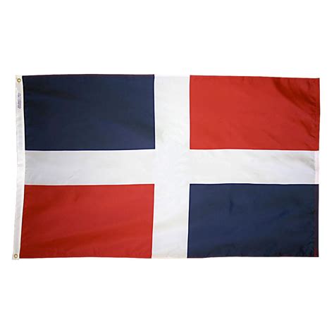 Annin Flagmakers 12 X 18 Dominican Republic Courtesy Flag West Marine