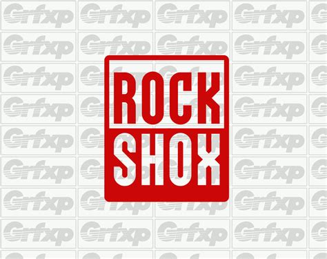 Rockshox Box Sticker Grafixpressions