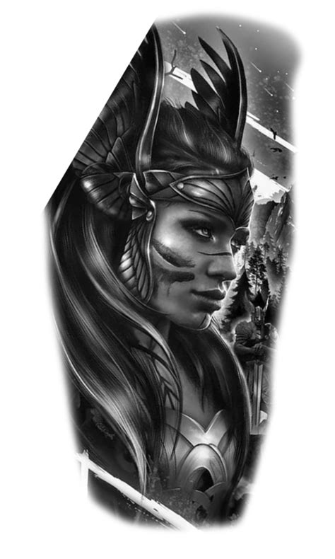 Magnificent Valkyrie Tattoos Ideas And Meaning Tattoosboygirl Valkyrie Tattoo