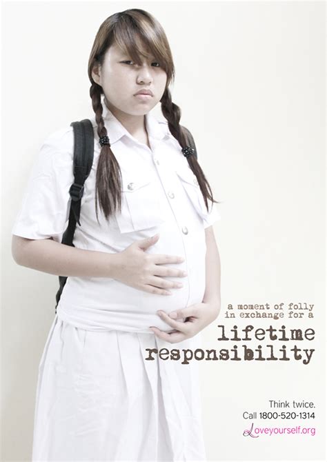 Teenage Pregnancy Social Awareness Poster On Behance