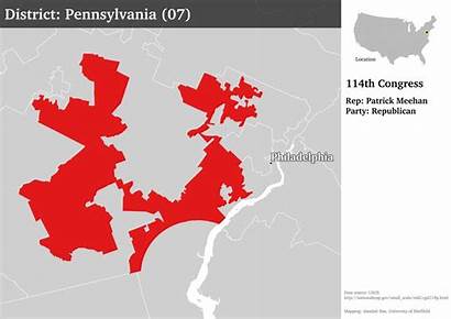 District Donald Gerrymandering Districts Congressional Map Pennsylvania