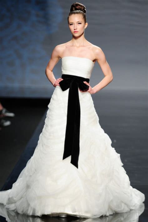 Great savings & free delivery / collection on many items. Elegant Collection of Wedding Dresses with Black Accents ...