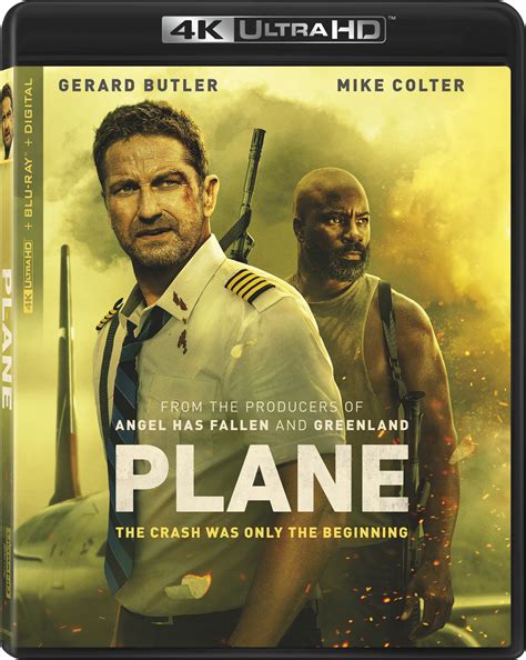 Plane Arrives On 4k Ultra Hd Blu Ray And Dvd March 28 2023 From