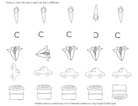 If you are interested in prining off other letters or would like to check out other free printables click the image below! FREE Letter C Printables