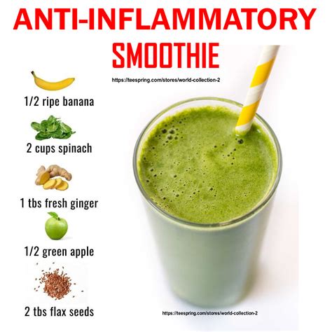 Natural Remedies Anti Inflammatory Smoothie Peace Love And