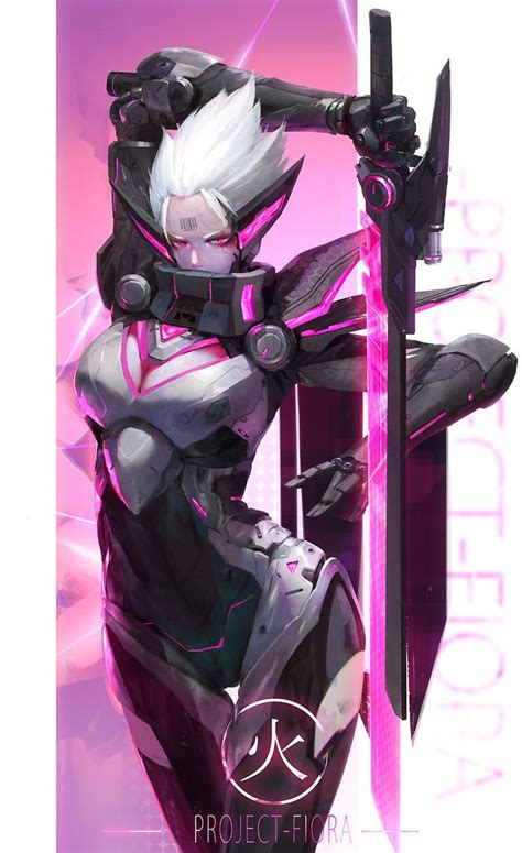 Project Fiora League Of Legends Fan Art By Linger Ftc More From This