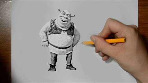 Learn How To Draw Shrek Grene Ogre Shrek Step By Step Drawing Tutorials