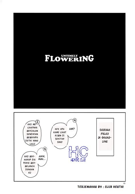 Untimely Flowering Cerita Tinta Manga