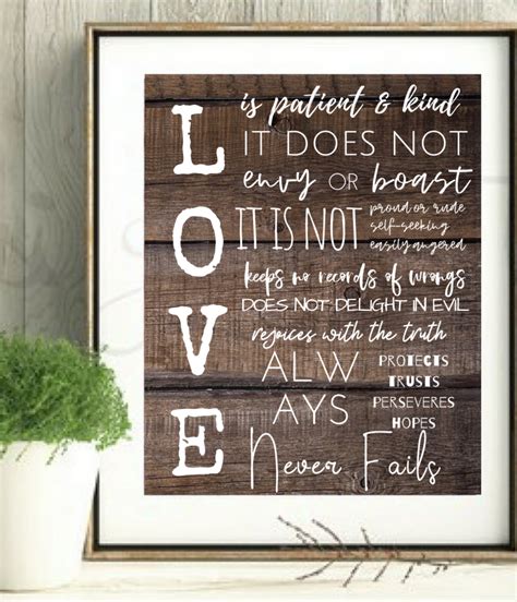 Love Is Patient Love Is Kind Free Printables Updated 2020 A Hundred
