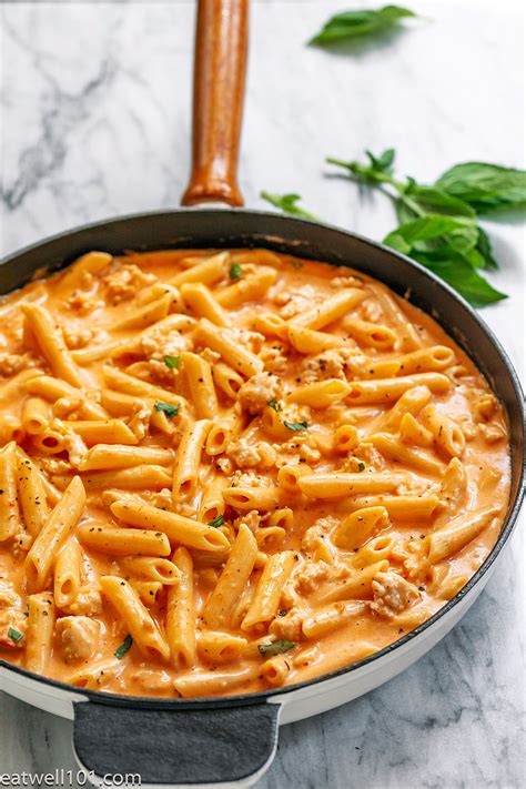 Creamy Chicken Pasta Recipe Chicken Pasta Recipe — Eatwell101