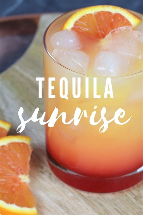 Tequila Sunrise Layered Cocktail Simple Sips Recipe Tequila