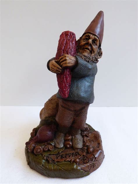 Vtg Tom Clark Gnome Pepper Figurine Cairn Studio 1991 Retired Ebay