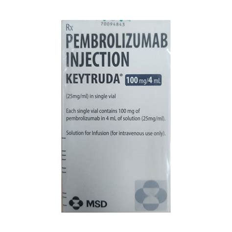 Buy Keytruda Mg Injection Ml Online At Upto Off Netmeds