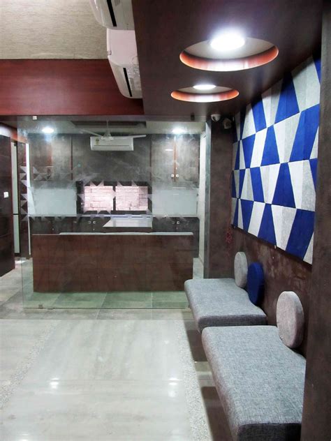 Interior Of Nagrik Bank Himatnagar By Aw Architects At Work Architect