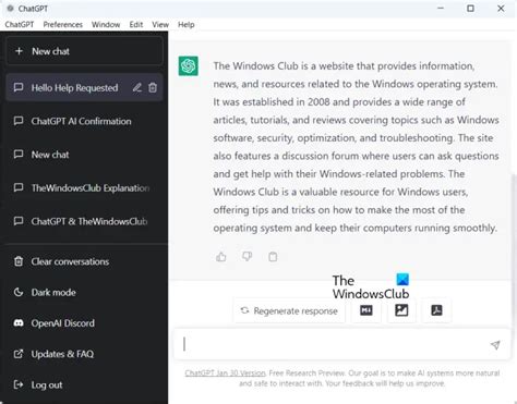 How To Use Chatgpt Desktop App For Windows 1110