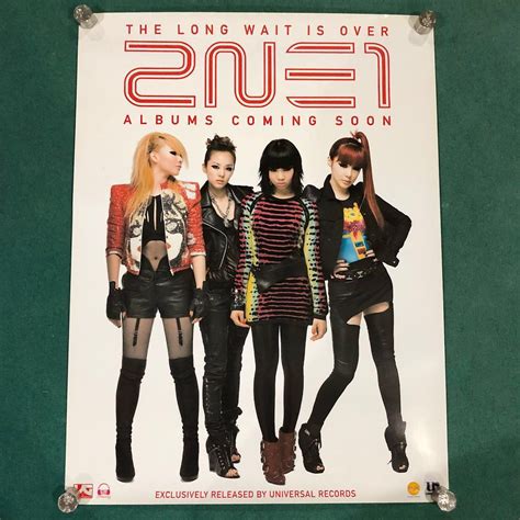 K Pop 2ne1 Poster Hobbies And Toys Music And Media Vinyls On Carousell