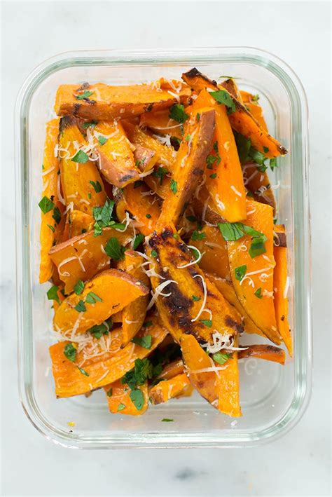 Brushing up on some meal prep ideas is a great way to make sure you are keeping up with your daily nutriton. Easy Sweet Potato Meal Prep - Baked Sweet Potato Fries 4 ...