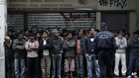 Greeces Treatment Of Migrants Shameful Says Amnesty Bbc News