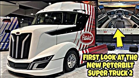 First Ever Exclusive Look At The New Peterbilt Semi Truck Design Coming