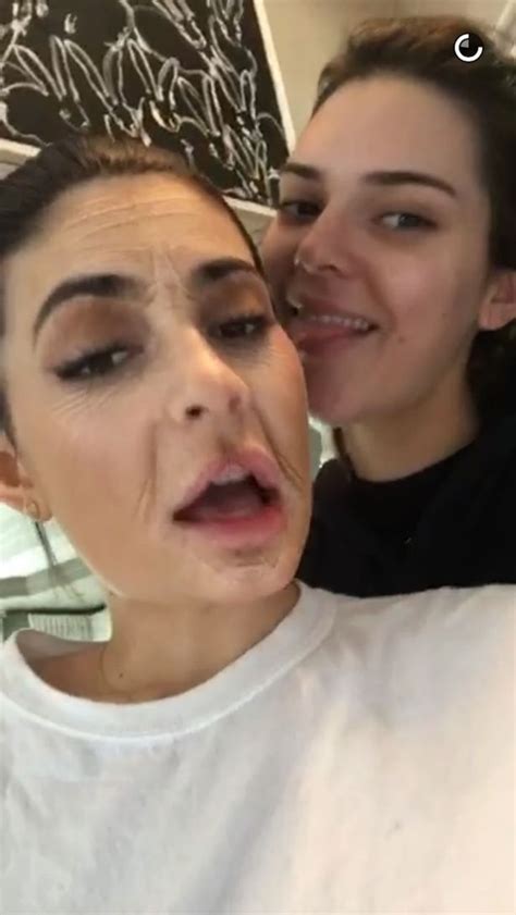 Kylie Jenner Looks Old In Snapchat Video As She Jokes About Kendall