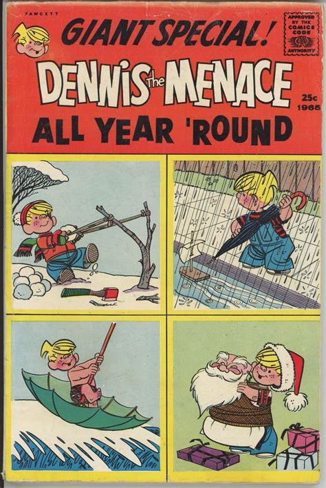 Dennis The Menace All Year Round 31 1965 30 Gdvg Giant Special