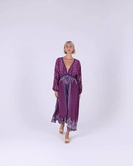 tigerlily esther corrina maxi dress esther multi surfstitch