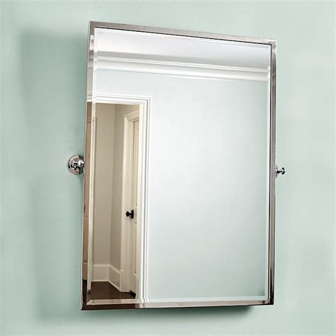 The sleek beveled edge brings a calming breeze of serenity to your. Amelie Rectangular Pivot Mirror | Ballard Designs
