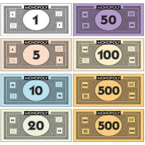 You can play for free twice a day. Monopoly Walkway Set | Printable play money, Money template, Monopoly money