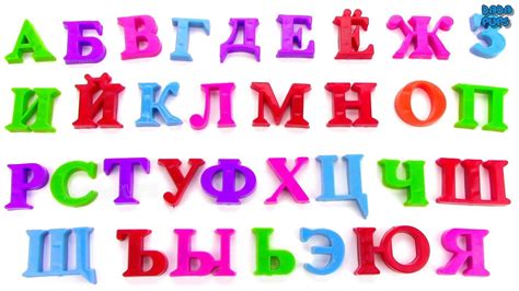 Learn Russian Alphabet Letters For Kids Learn Alphabets 33 Letters