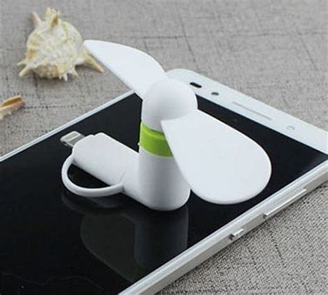 Wholesale 2 In 1 Portable Cell Phone Mini Electric Fan Usb Cooling