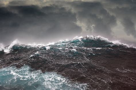 Ocean Wave During Storm In The Atlantic Ocean Stock Photo Download