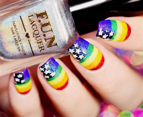 happy pride day nails ideas and pictures show pride on your nails