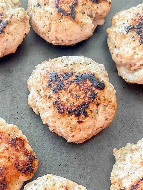 Healthy Turkey Sausage Patties Paleo Whole Perchance To Cook