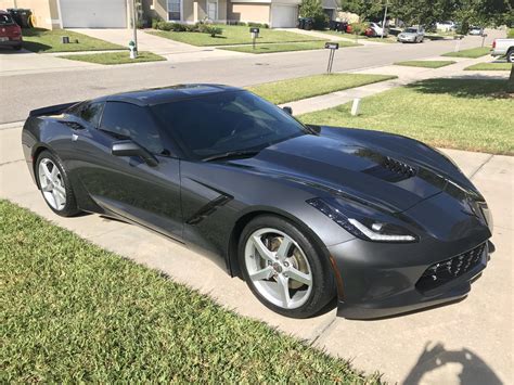 Fs For Sale 2014 Cyber Gray C7 Corvette Priced To Sell Florida Car