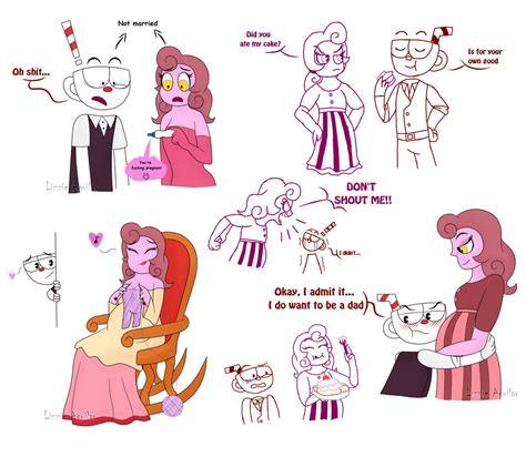 Cupheadxbonbon Pregnancy By Lizzieaguilar On Deviantart