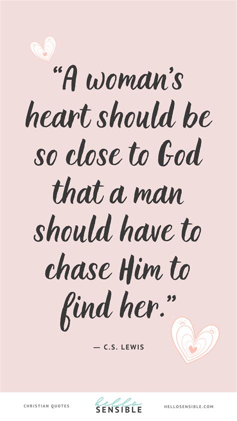 Beautiful Christian Women Quotes Cs Lewis Christian Quotes