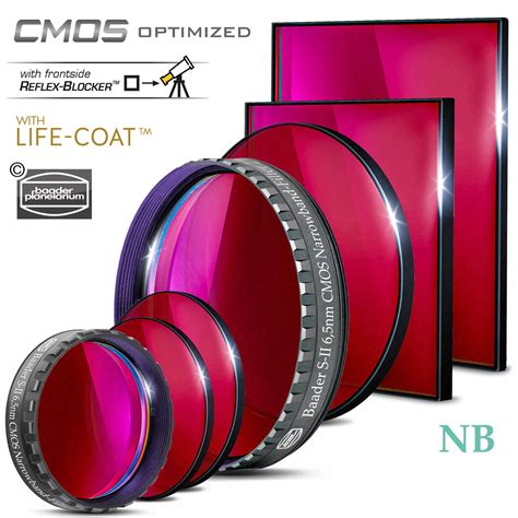 Baader S Ii Narrowband Filters 65nm Cmos Optimized
