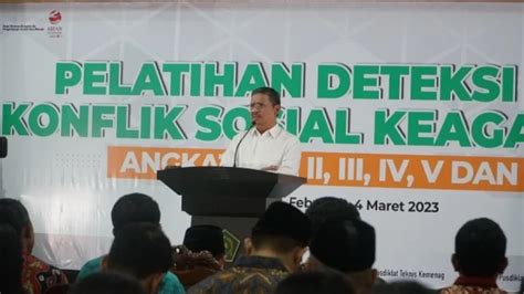 Perlu Deteksi Dini Konflik Keagamaan Di Indonesia Nu Online Lampung