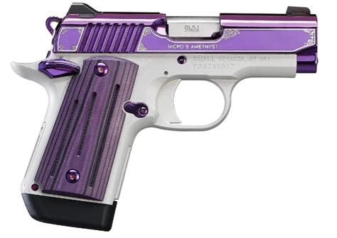 Buy Kimber Micro 9 Amethyst 9mm Compact Pistol With Purple Finish