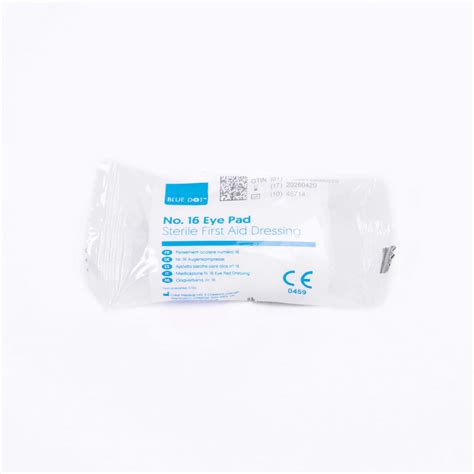 No16 Flow Wrapped Eye Pad Dressing Eye Care Dressings And Bandages Eye Care Our Products