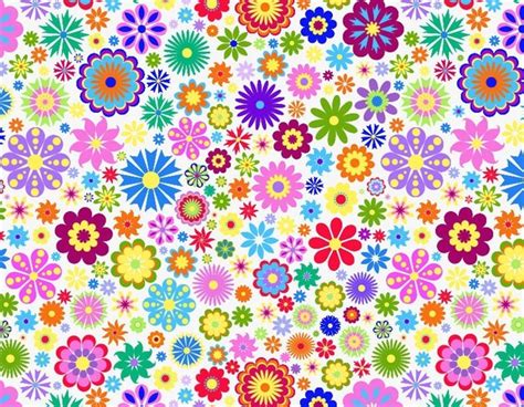 Flower Background Design Vector Illustration Free vector in