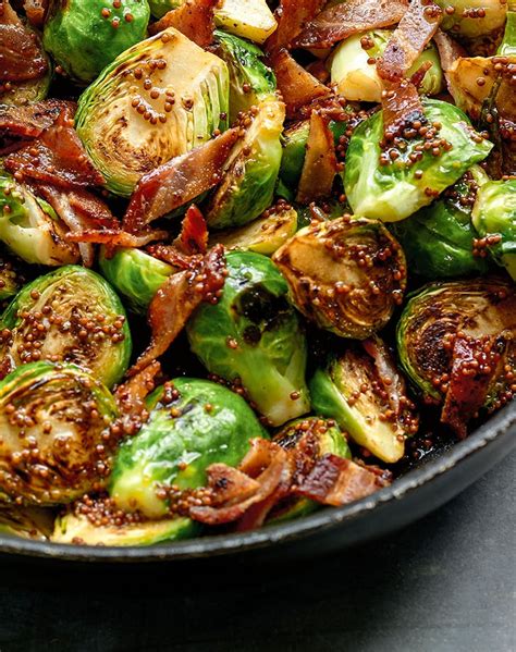 You want to bring it to a boil and continue stirring until it gets thick almost like syrup. Dorie Greenspan's Maple Syrup and Mustard Brussels Sprouts ...